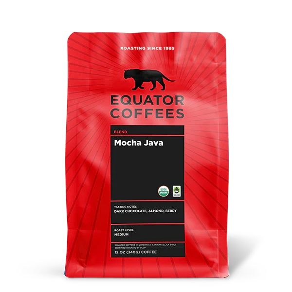 Mocha Java Fair Trade Organic 12 oz